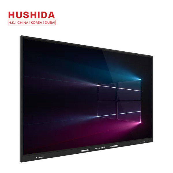 HUSHIDA 98 inch Multi-Media 10 Points Infrared 1080p Movable Touch Screen All-In-One Full HD Flat Panel
